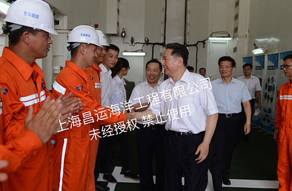 交通运输部李小鹏部长慰问 接见我司总经理