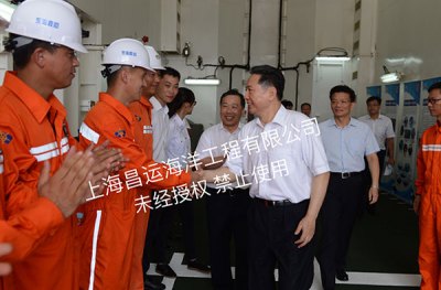 交通运输部李小鹏部长慰问 接见我司总经理